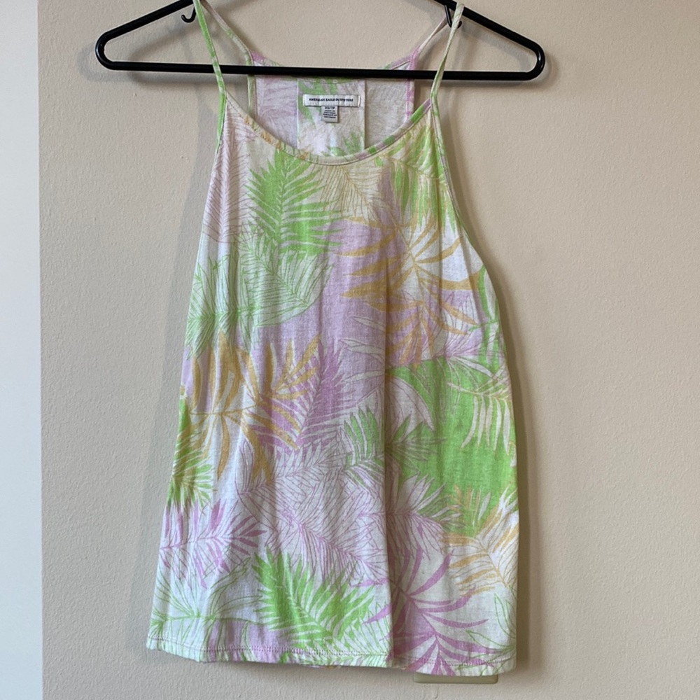 American Eagle razor- back tank top.